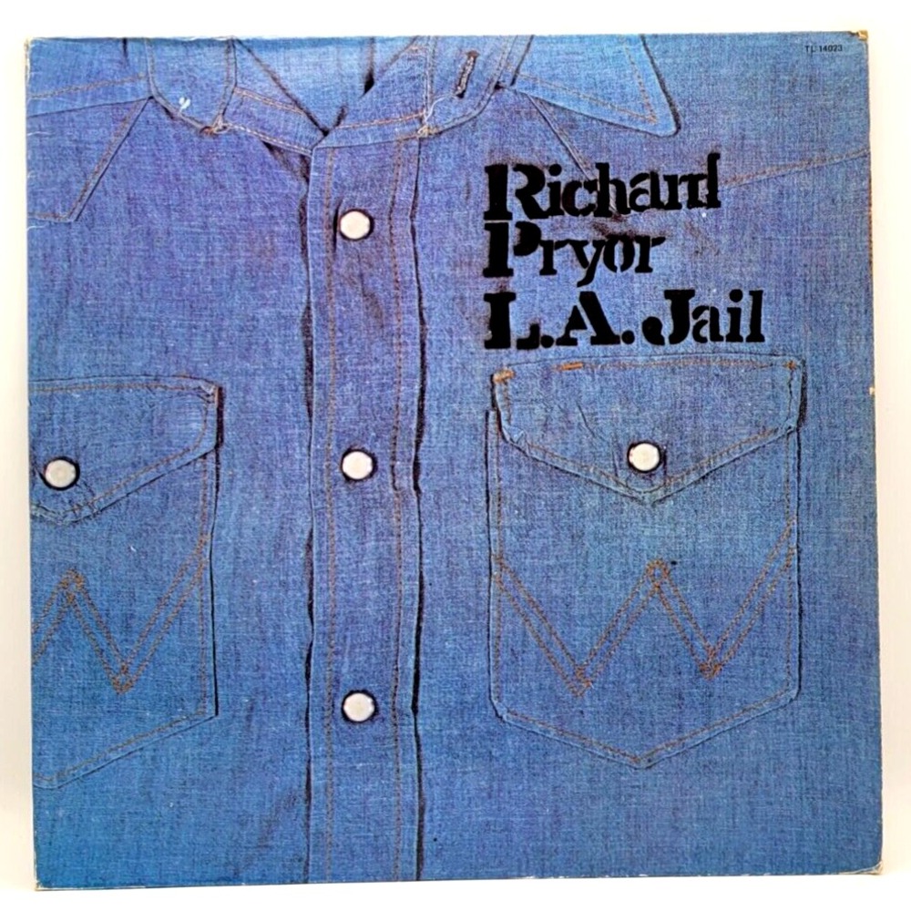 RICHARD PRYOR‎ - L.A. JAIL - COMEDY LP RECORD TIGER LILY RECORDS